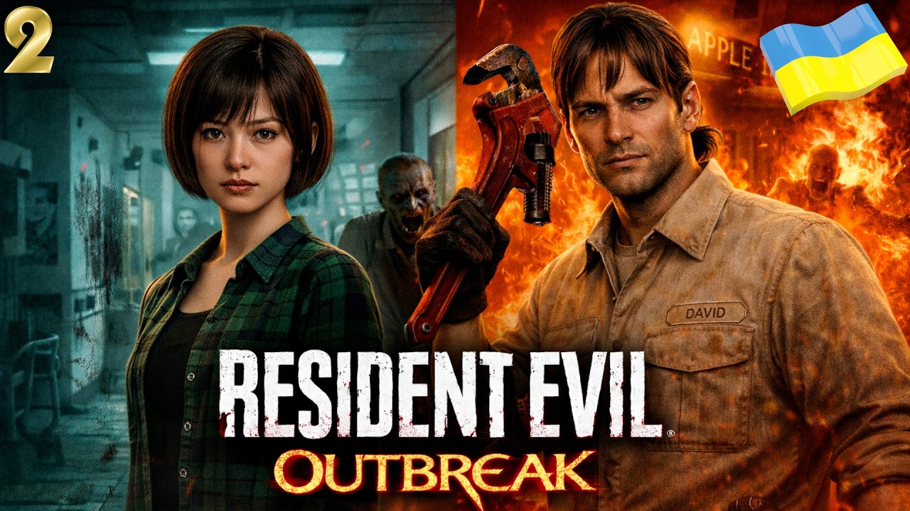 СТРІМ Resident Evil: Outbreak №2 (РАКУНСЬКІ ВИЖИВШІ)