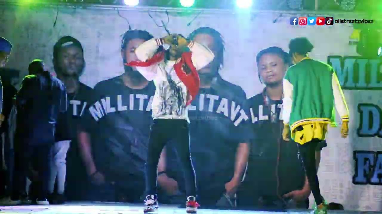 K17 Dancers performance  Part 2 at Militant Push Concert 😂😂😂 - AllStreetzVibez