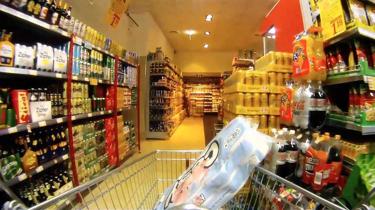 Kleiner Einkauf beim Billa