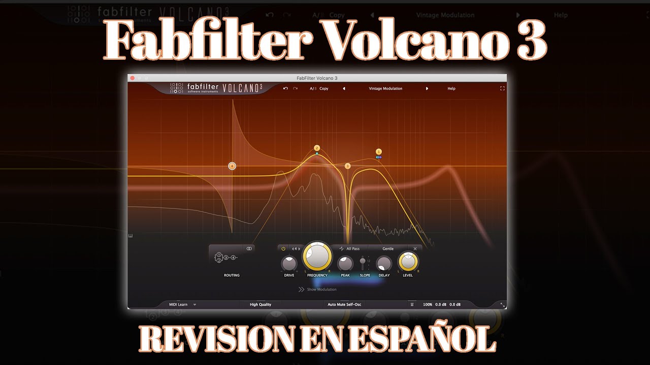 ⚡Fabfilter Volcano 3⚡ -Revisión en Español-
