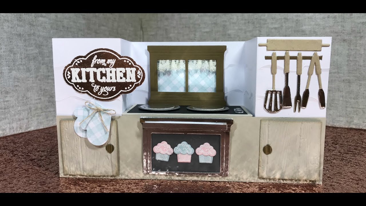 Kitchen Bench Fold Card