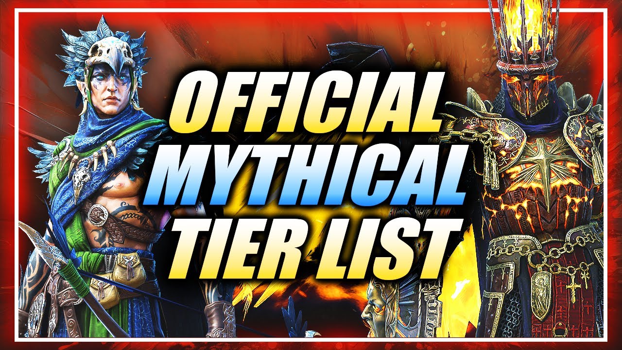 OFFICIAL MYTHICAL TIER LIST! All 24 Mythical Champions Rated for PvP & PvE ⁂ Raid: Shadow Legends