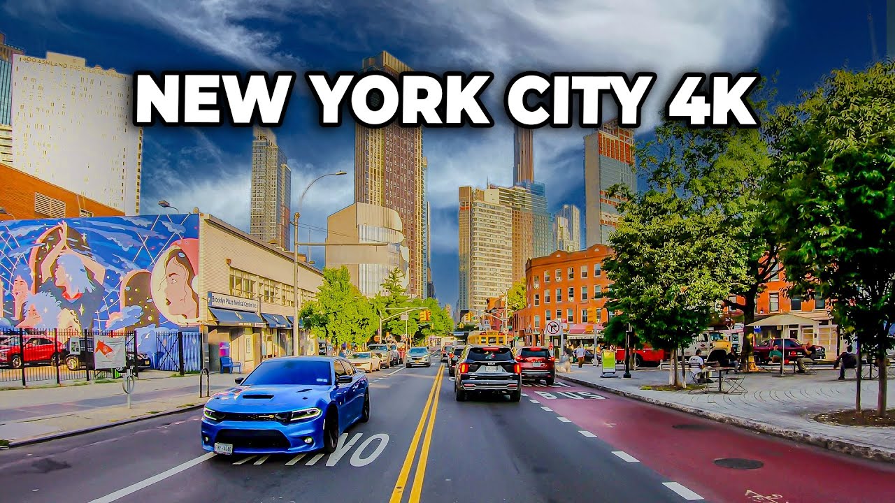 New York City 4K🗽Morning Drive Tour From Brooklyn To Manhattan