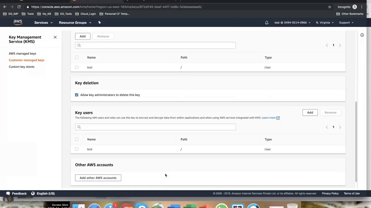 How to Share AWS RDS Snapshot between two AWS Accounts