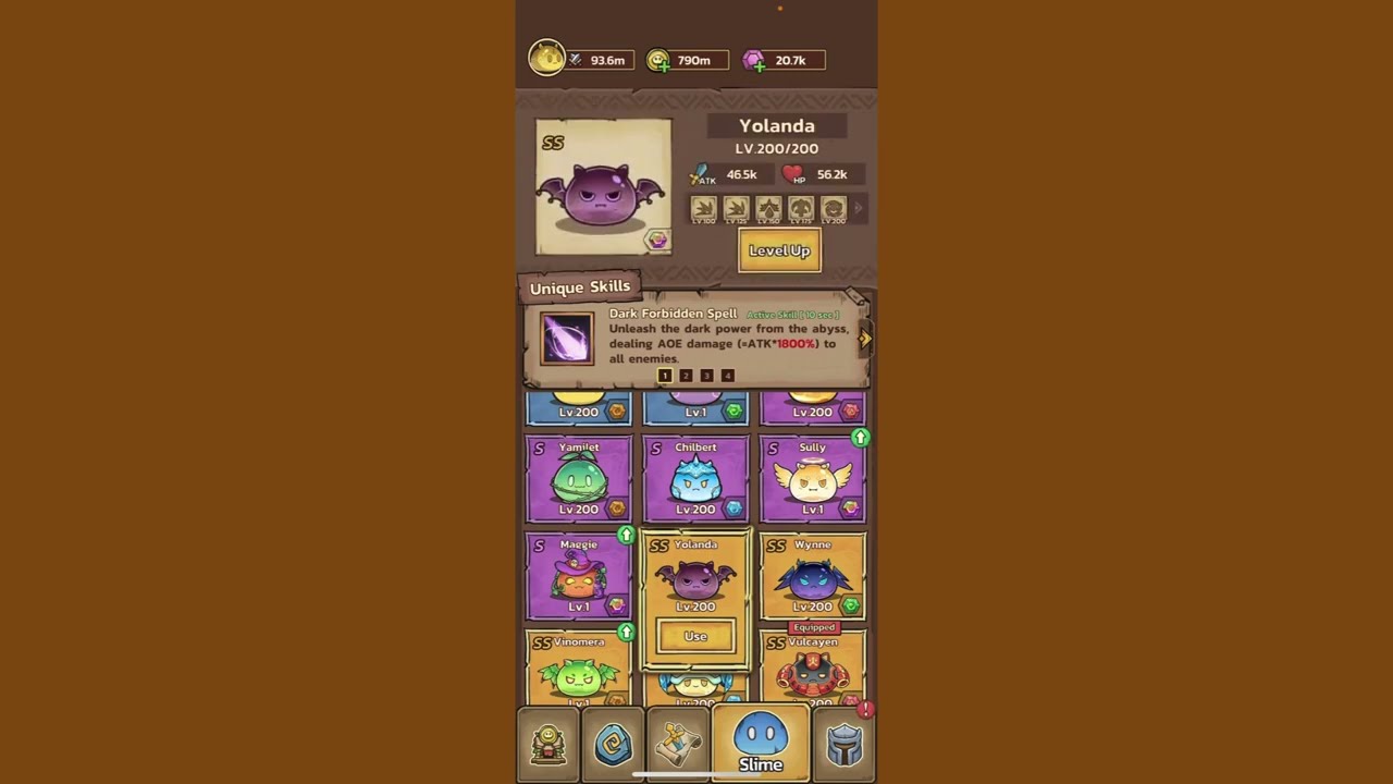 Slime Castle: Best Slimes for Combat Power (F2P as Well as Paid)