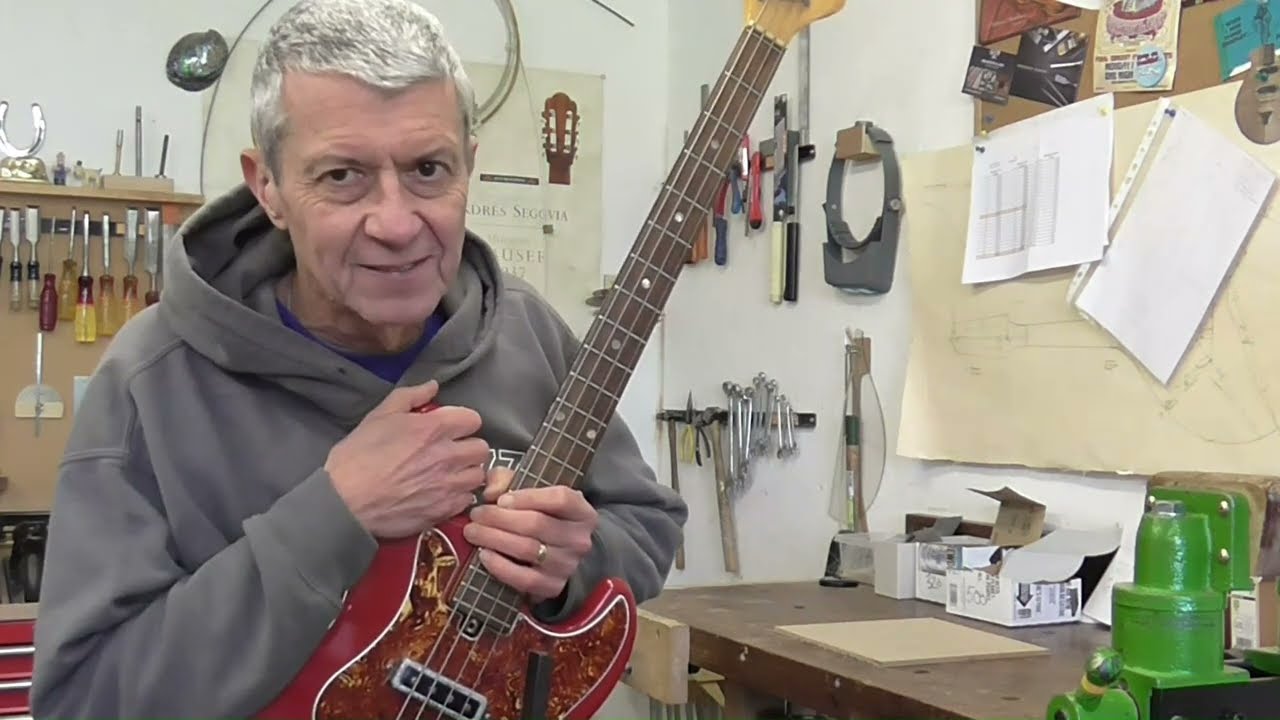 Top Twenty (Teisco) Bass Restoration: 1