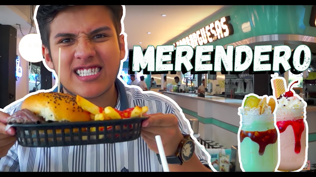 Hamburguesas & Malteadas Retro | Merendero!!