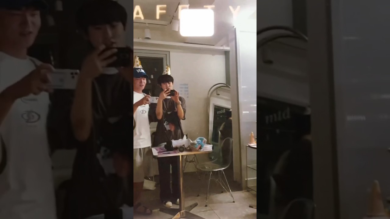 Hisman2 cast celebrating Jeong wook pet (dog) birthday 🥳🥰 #hisman2 #sungho
