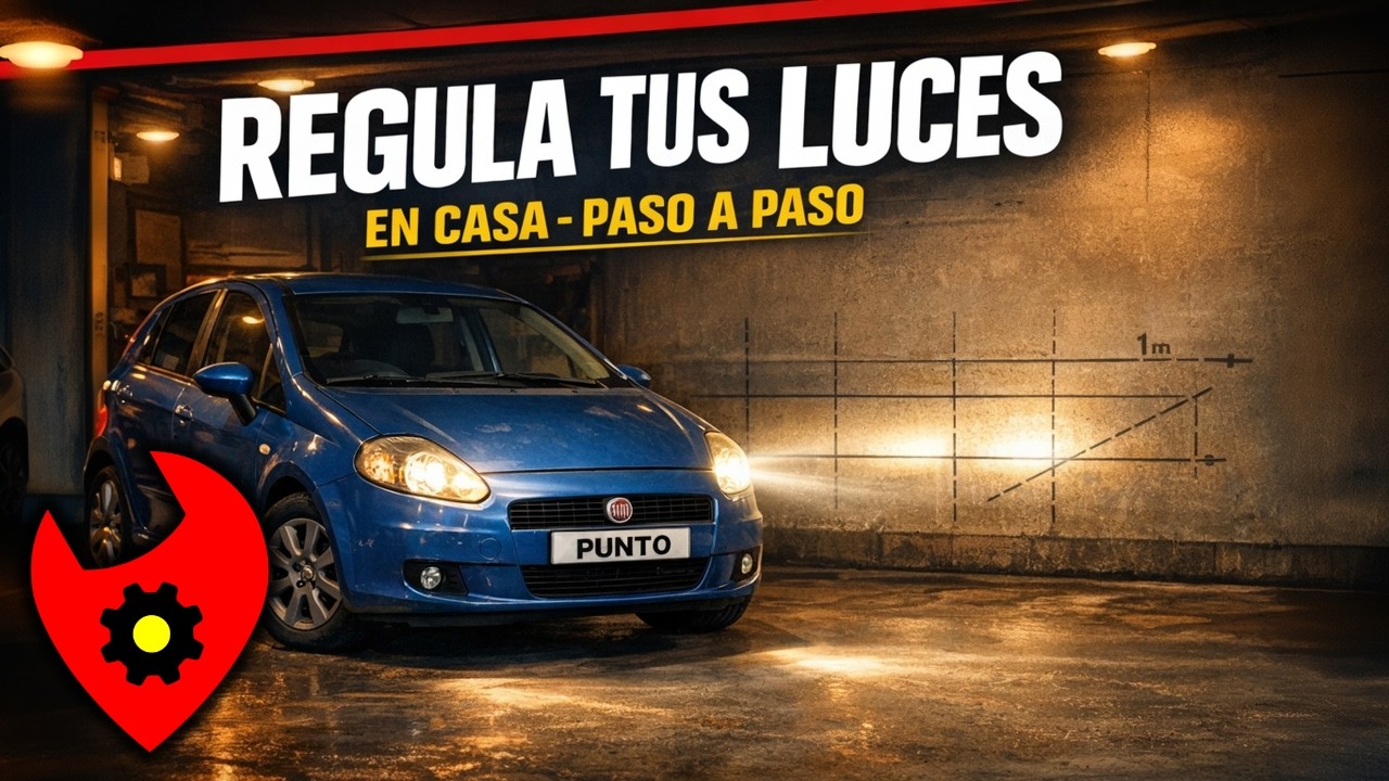 Regular y alinear luces de tu auto! En tu casa! - Fiat Punto