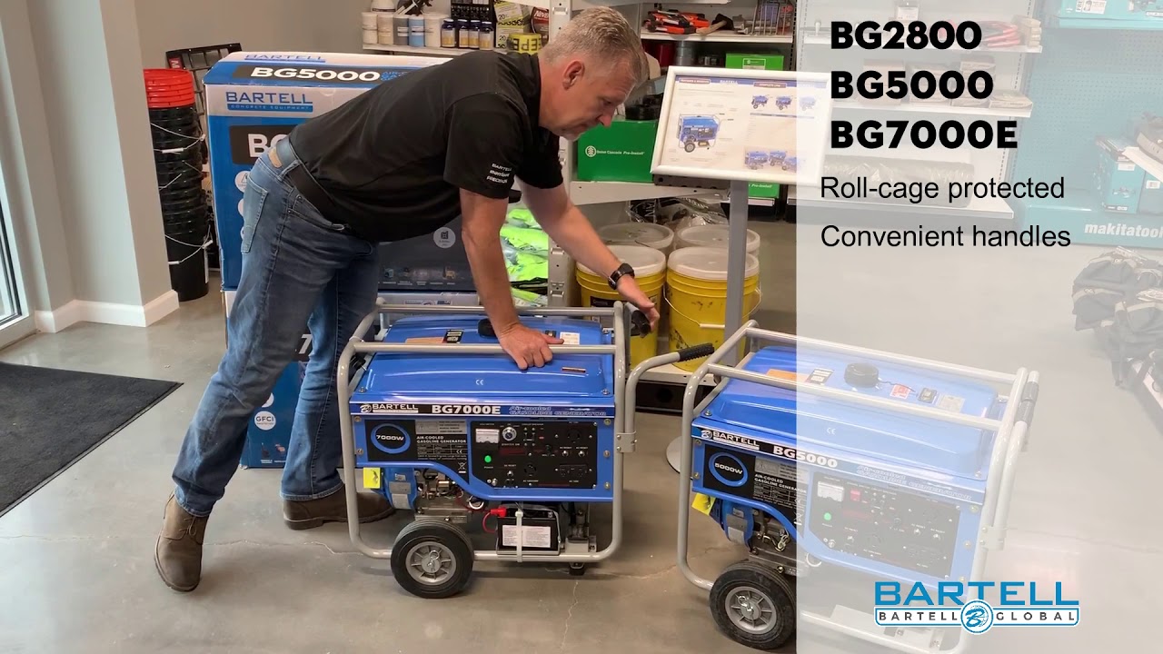Bartell Global - Mobile Generator Series - Features and Benefits