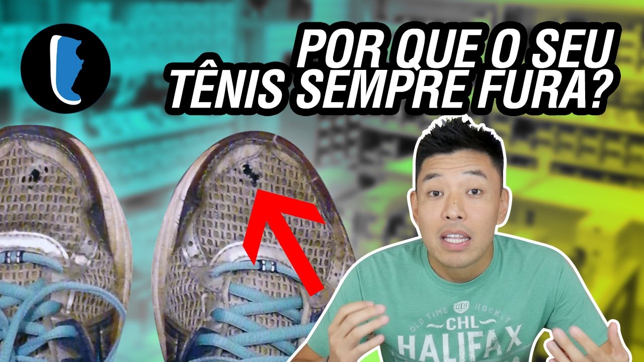 TÊNIS FURADO, O QUE FAZER?