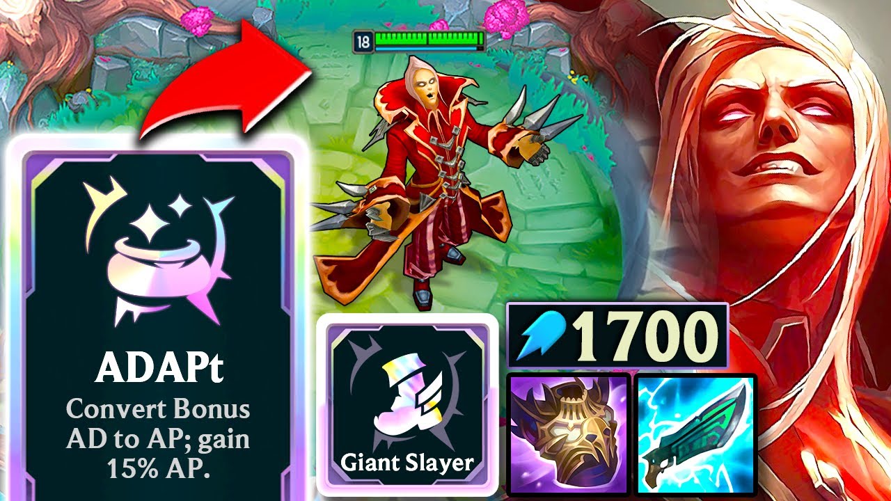 1700 AP Vladimir: Converting AD to AP for Ridiculous Stats