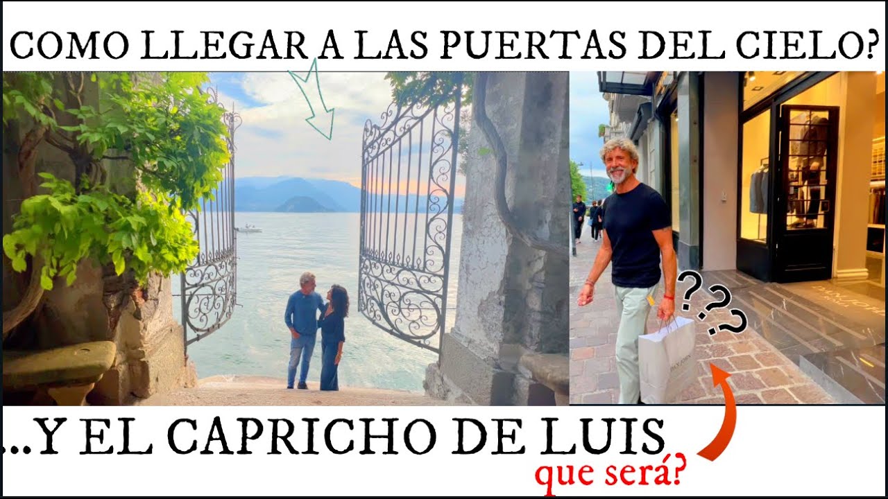 PUERTAS DEL CIELO!!!!TIENES QUE IR!  MARAVILLAS DEL LAGO COMO!