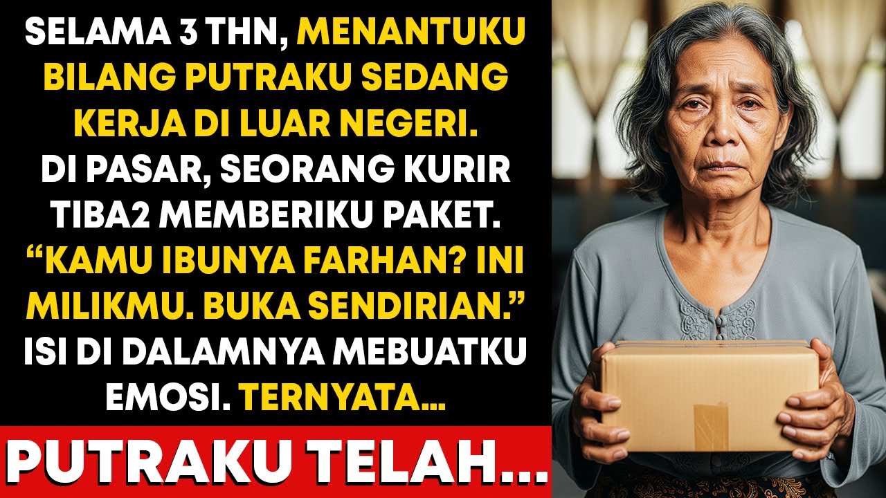 Menantuku Selalu Bilang Putraku Kerja Di Luar Negeri—Tiba2 Kurir Ngantar Paket Berisi Kebohongannya