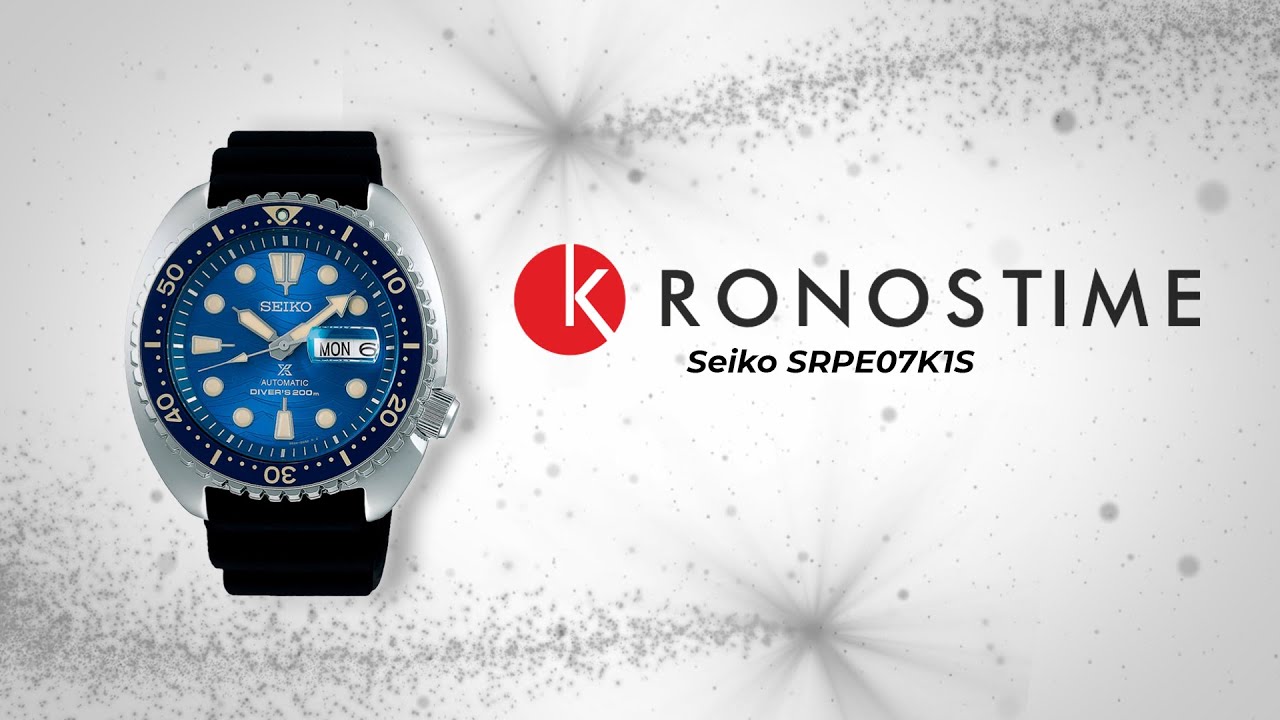 Обзор часов Seiko SRPE07K1S  - KronosTime.RU
