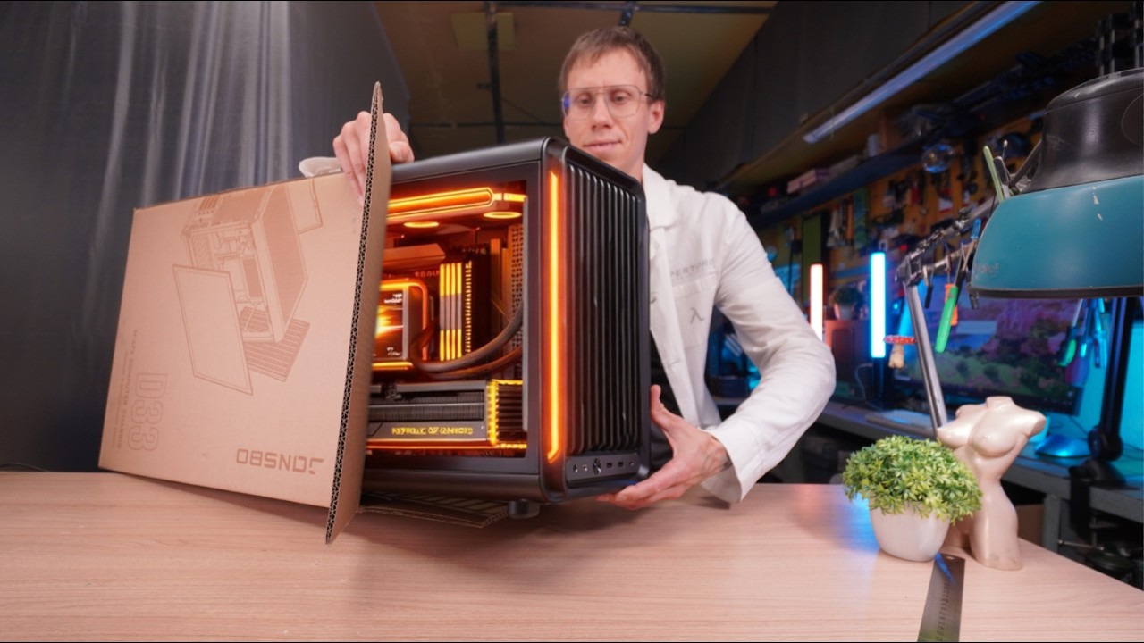 НОВЫЙ МАТХ ПК Корпус Jonsbo D33...