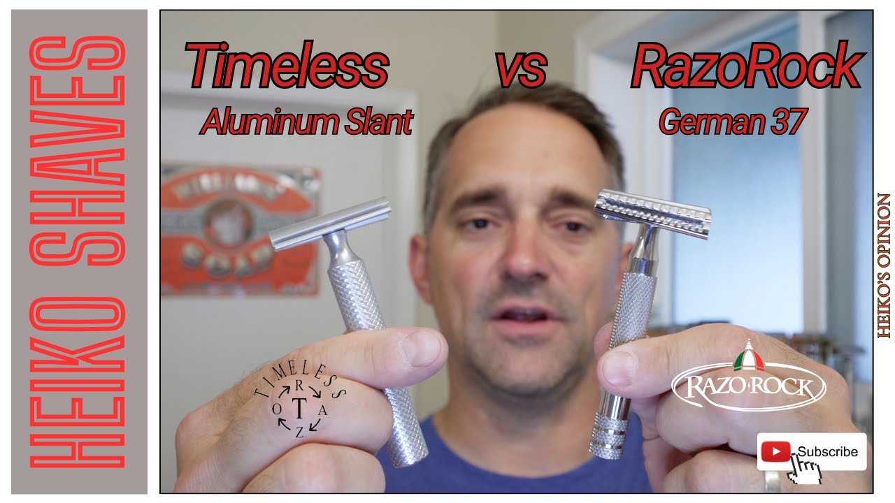 RazoRock vs Timeless - Slant Razors