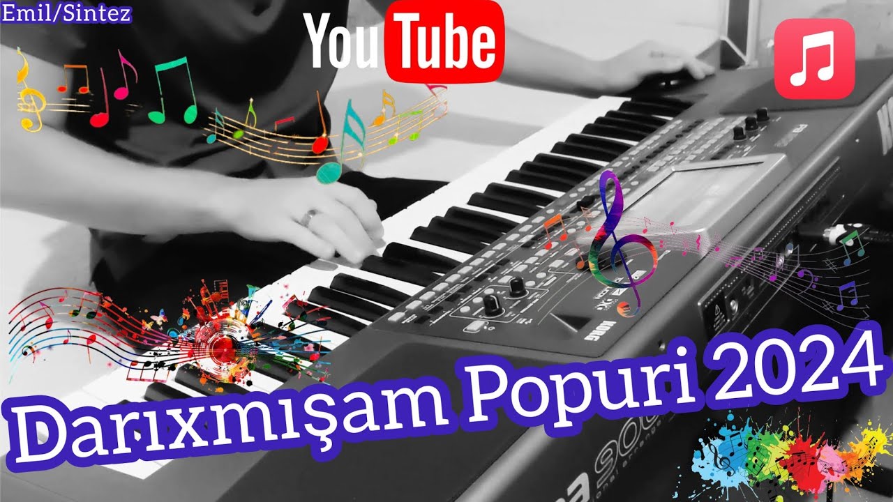 Darıxmışam Popuri 2024 - (Emil Sintizator Yenilikler) Korg Pa600 QT Oficall Video