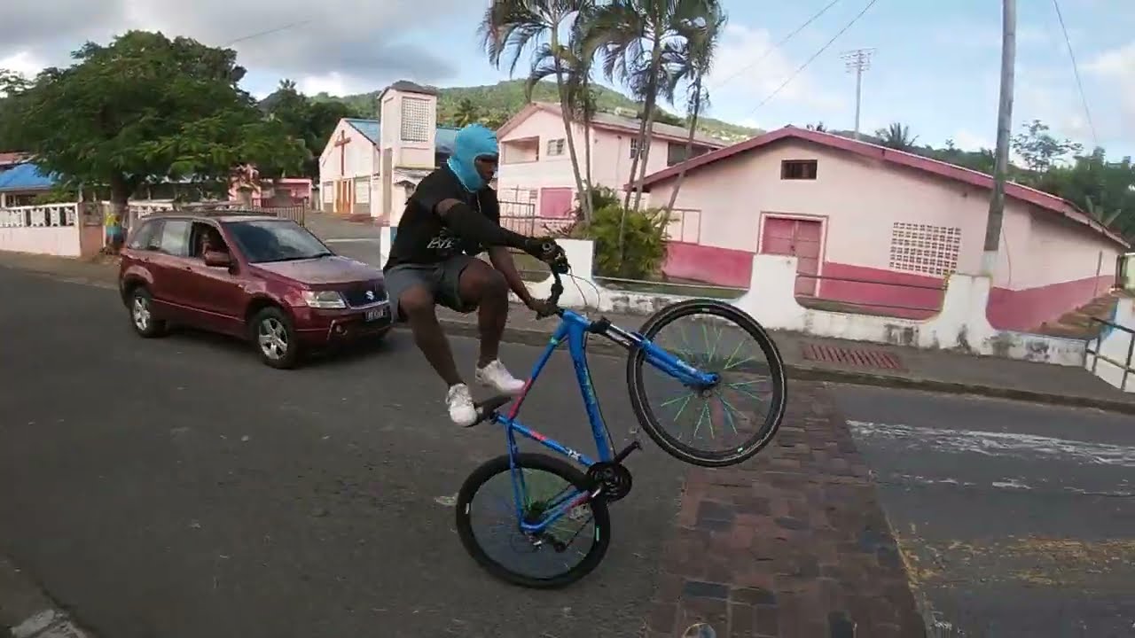 Raw riding Footage!! | St. Lucia | 1400 Bikers