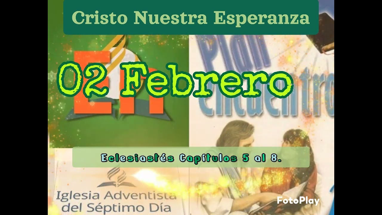 Plan Encuentro 4 - 02 Febrero 