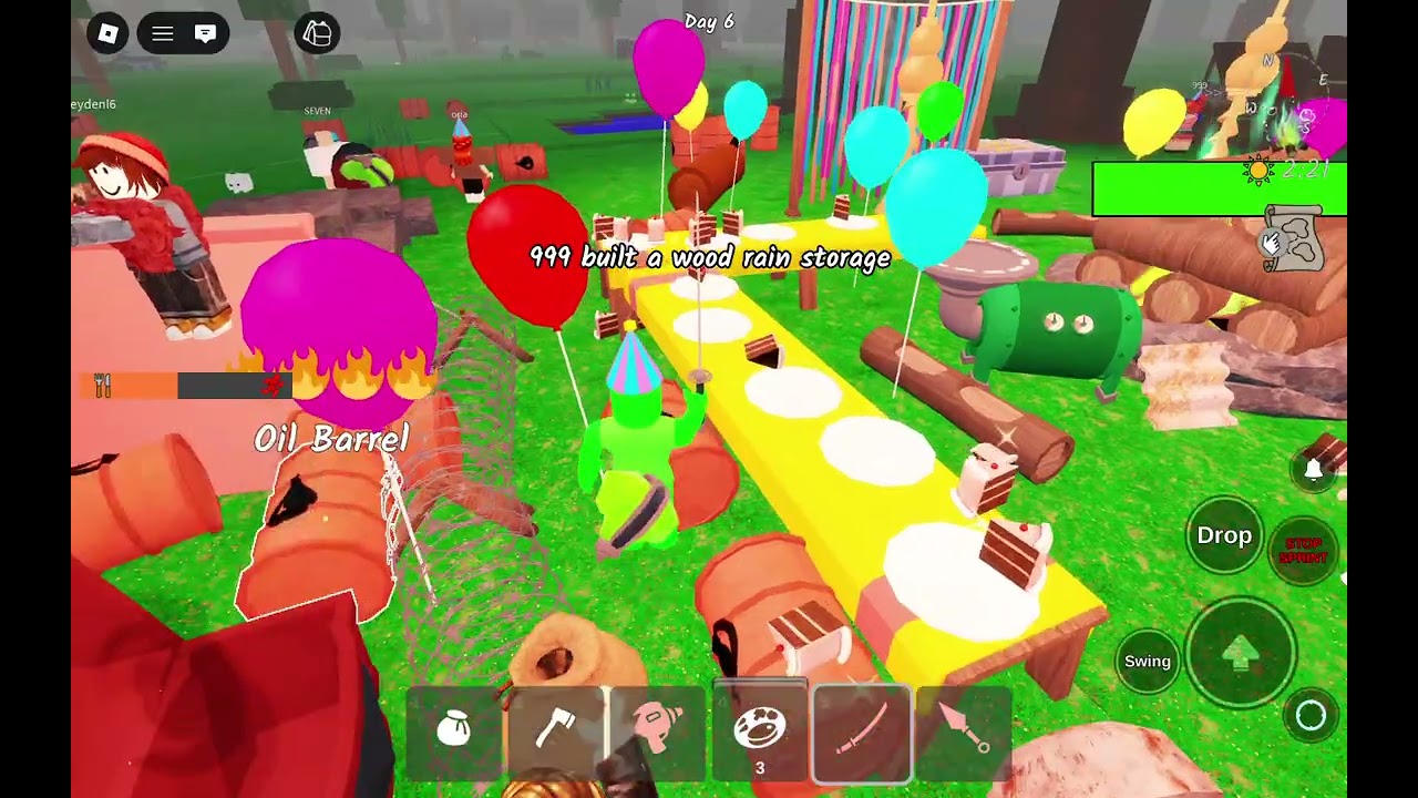 99 nights in the forest party update