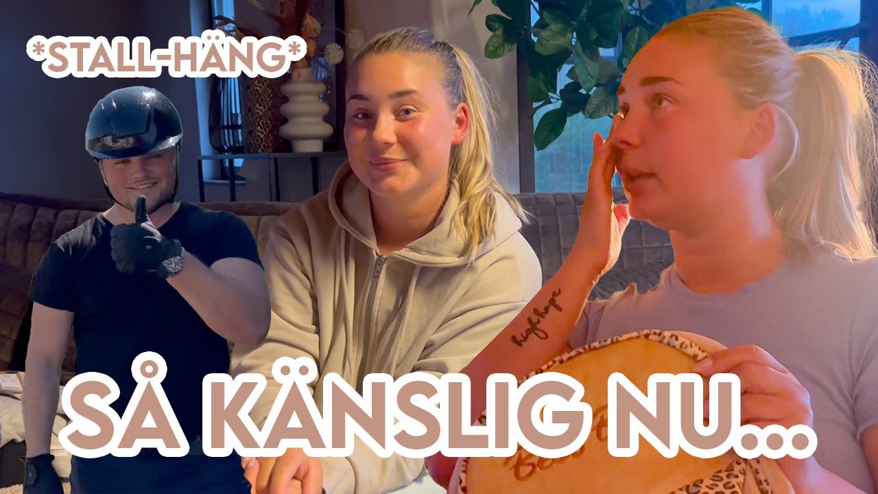 Så känslig nu... 😢 | Inskolning, stallet & shopping