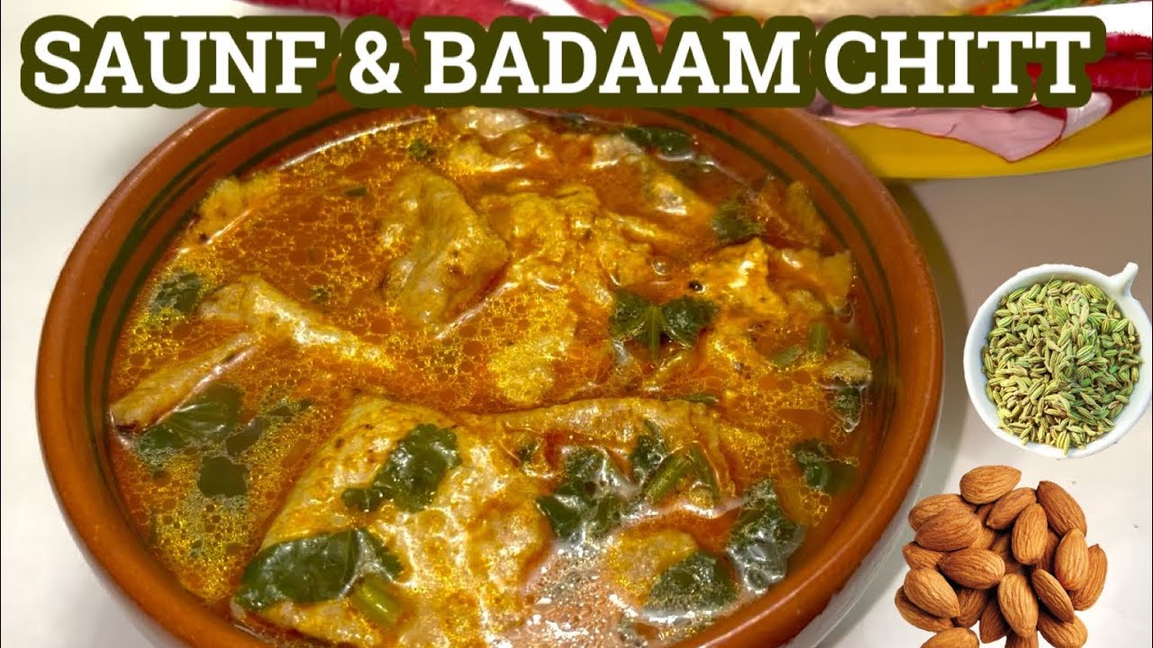 SAUNF AND BADAAM CURRY/CHITT *old school classic* | Nargis Kitchen