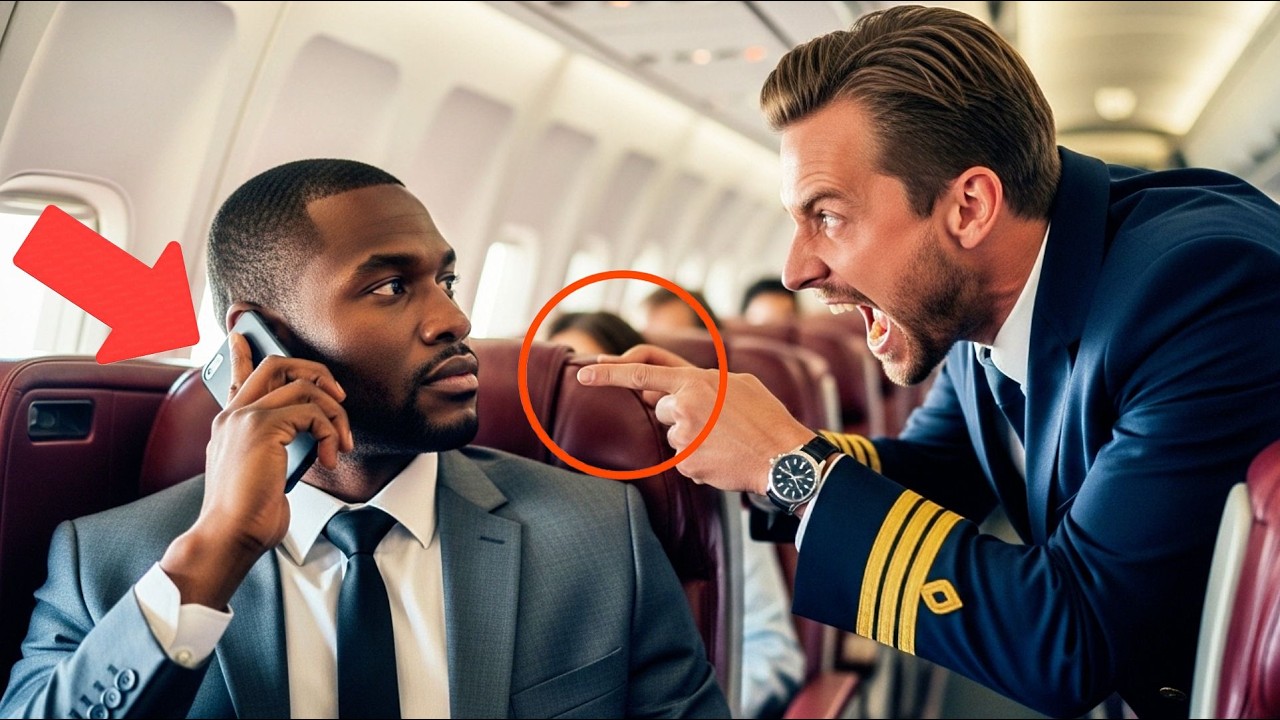 Black CEO DENIED Luxury Food in First Class – 10 Minutes Later, He Fires the Entire Cabin Crew!