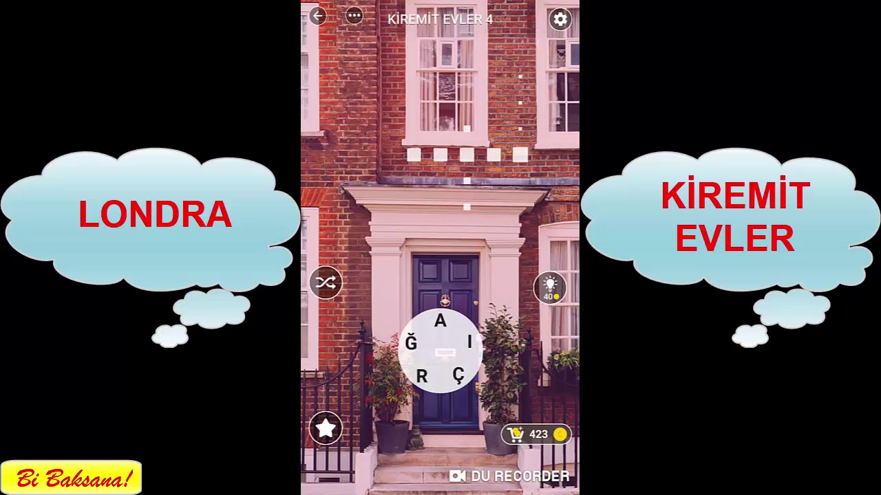Kelime Gezmece - LONDRA - Kiremit Evler