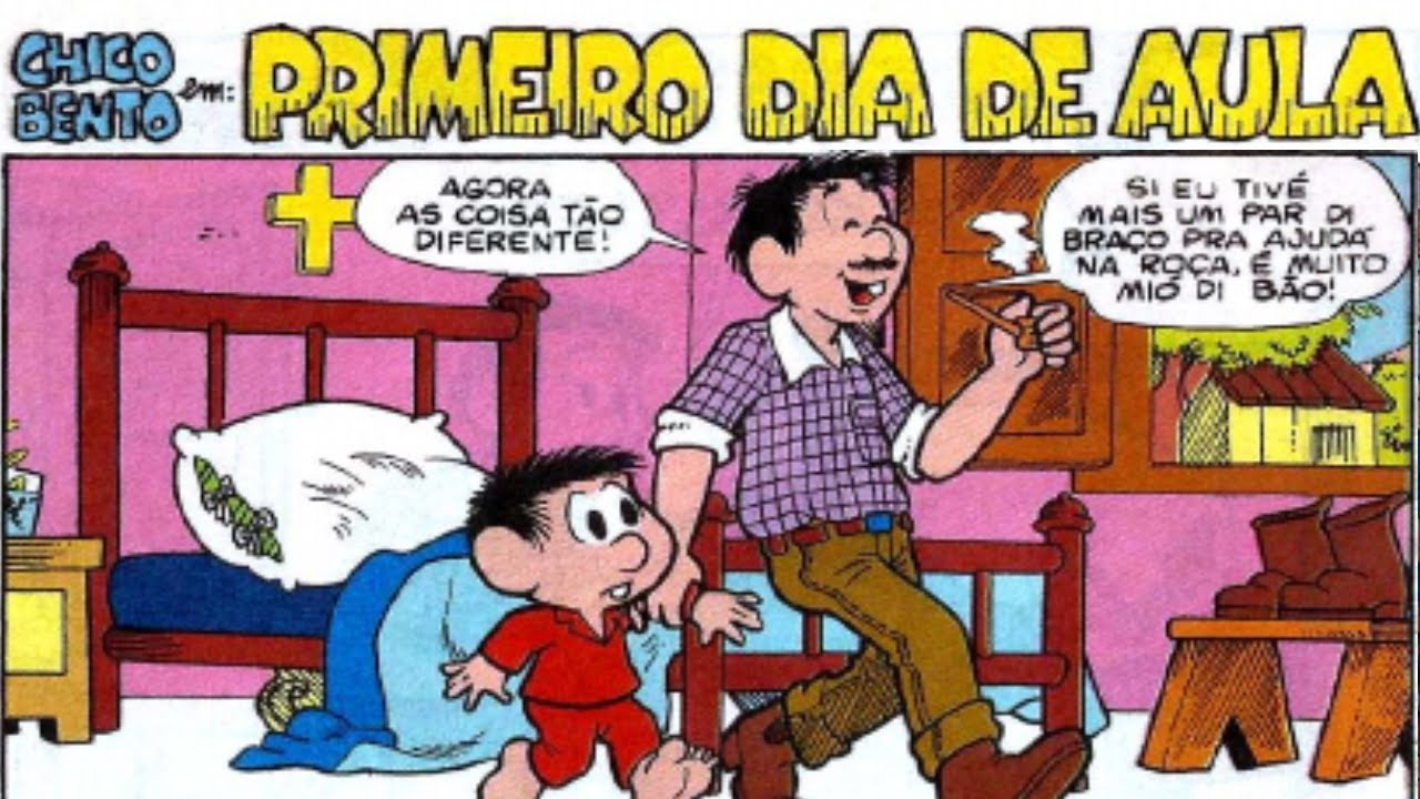 Chico Bento em : Primeiro dia de Aula