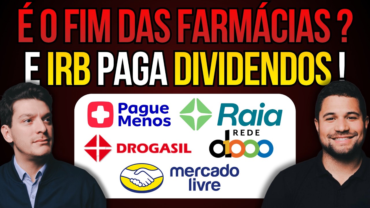 MERCADO LIVRE VAI QUEBRAR AS FARM&Aacute;CIAS? ENTENDA! #meli34 #irbr3 #dmvf3 #radl3