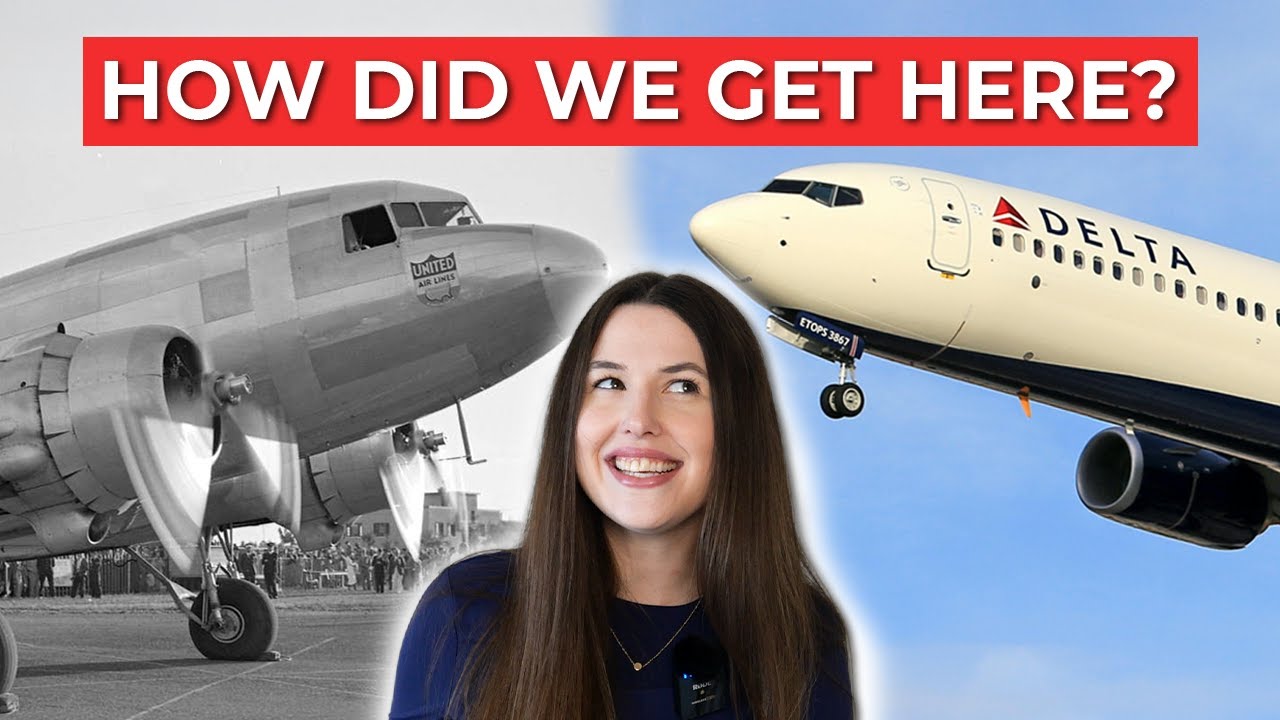 The Rise of the Big 3 Airlines: Delta, American & United | Airline History Explained