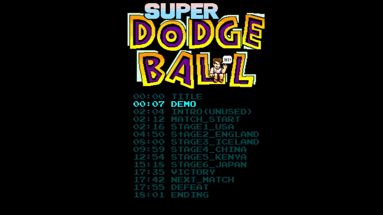 [Arcade]Super DodgeBall BGM