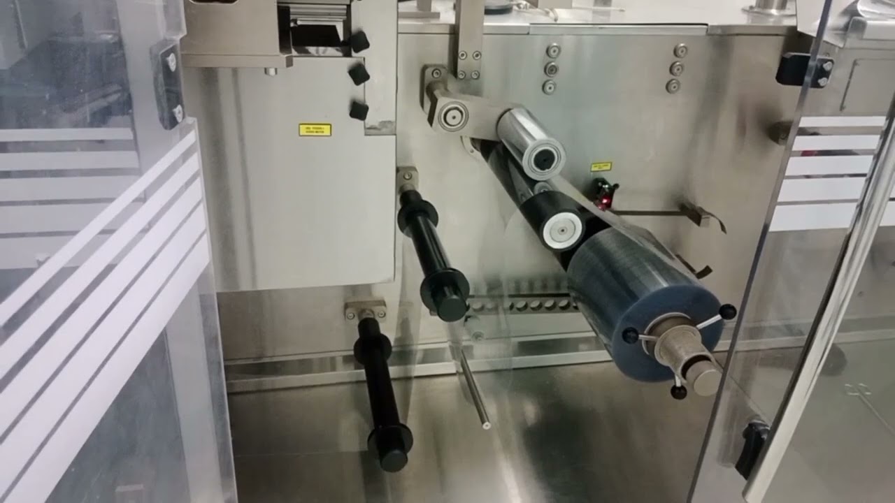 ELMACH 3010 MACHINE में प्रिंटिंग EYE Mark फॉयल कैपशूल प्रोडक्ट के साथ चालू बैच और पैरामीटर के साथ