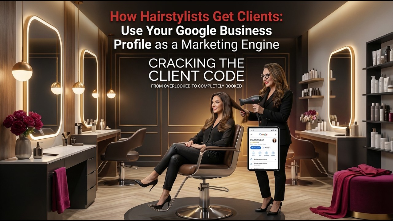 How Hairstylists Get Clients: Use Your Google Business Profile as a Marketing Engine