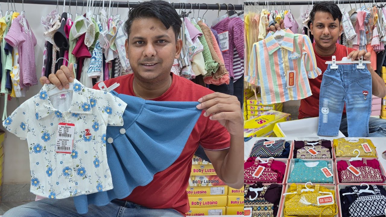 Mini traders kolkata, premium quality girls wear dresses for wholesale in metiabruz wholesale market