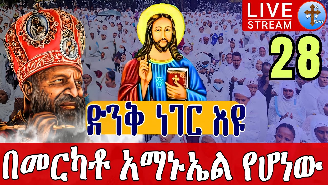 ⭕️live #ድንቅ ነገር❗️❗️ከመርካቶ❗️❗️ቀጥታ ከደብረ ገሊላ ቅዱስ አማኑኤል ግንቦት 28 ||  St. Amanuel EOTC Jun 5 @Teamnomedia