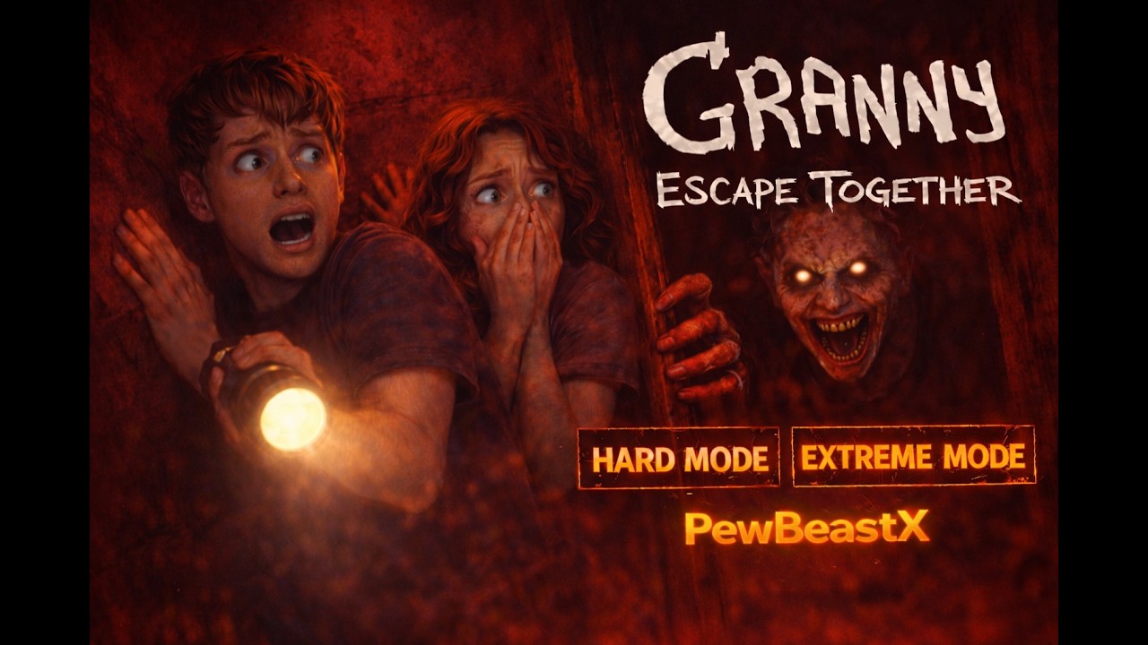 🔴 LIVE Granny Escape Challenge | HARD MODE ESCAPE→ EXTREME MODE SURVIVAL