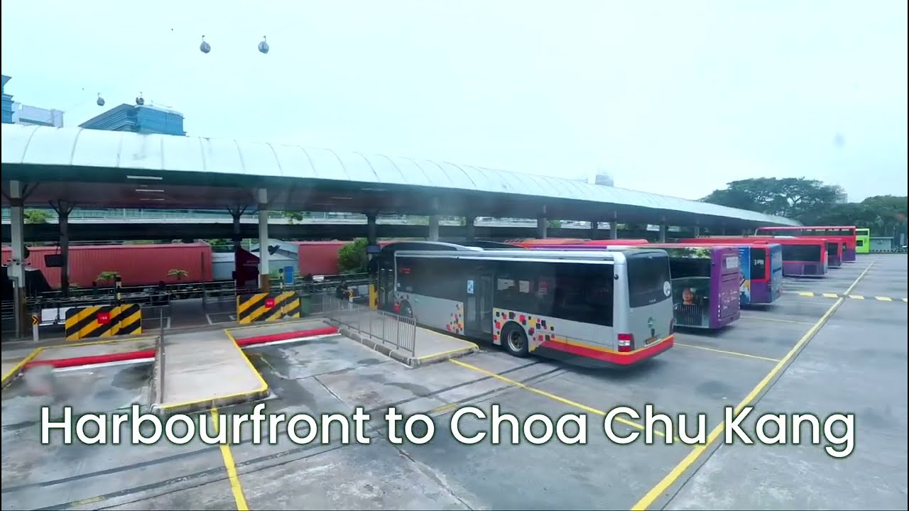 Service No. 188 | Harbourfront to Choa Chu Kang | Singapore 🇸🇬 bus ride 