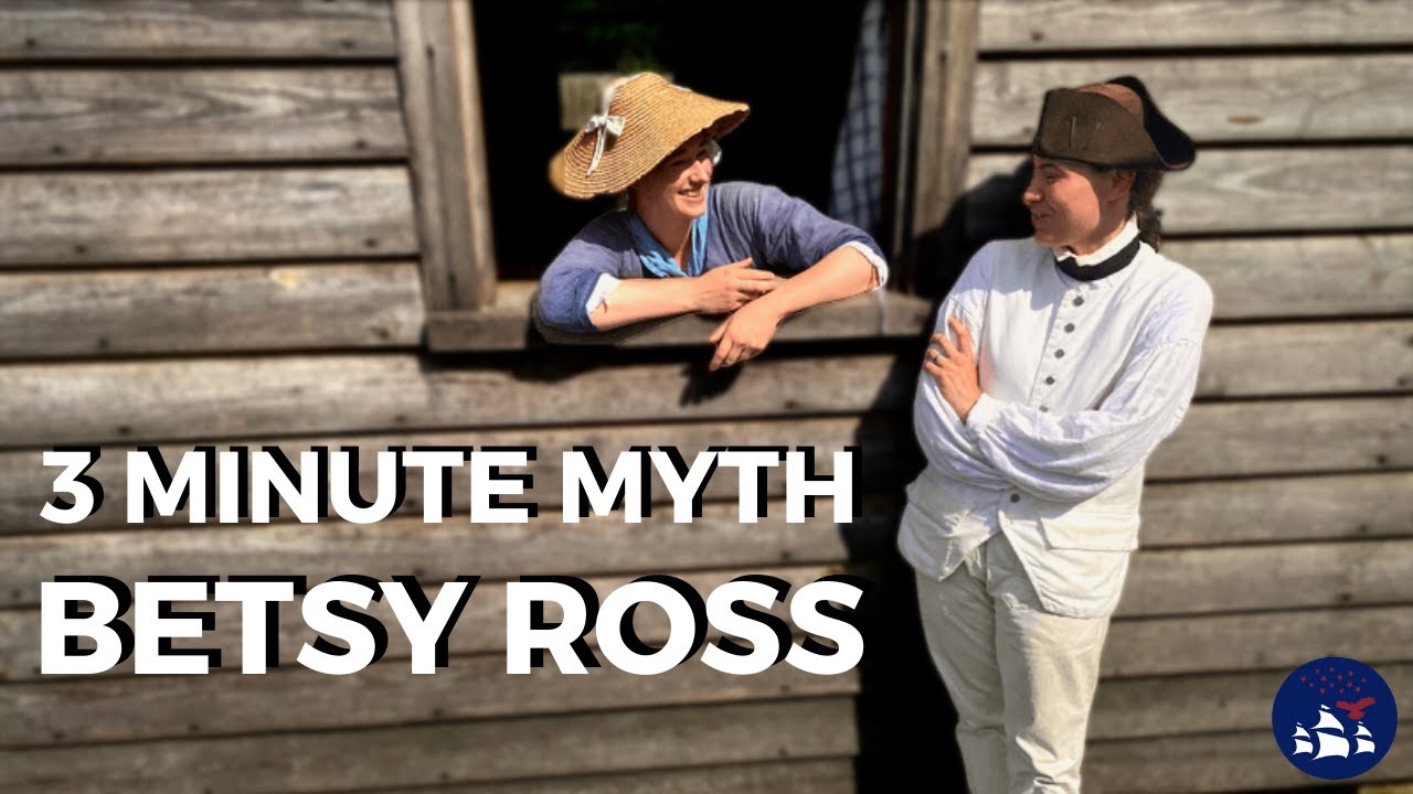 3 Minute Myths | Betsy Ross and the American Flag