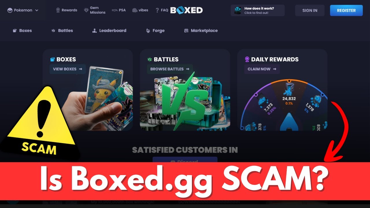 Boxed.gg Reviews - Is Boxed gg Legit or Scam?