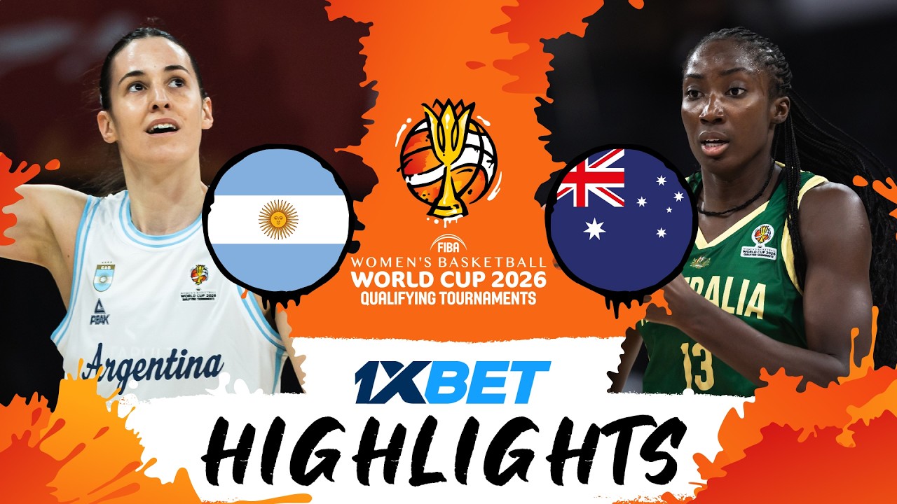 Argentina 🇦🇷 v Australia 🇦🇺 | Highlights | #FIBAWWC 2026 Qualifying Tournament