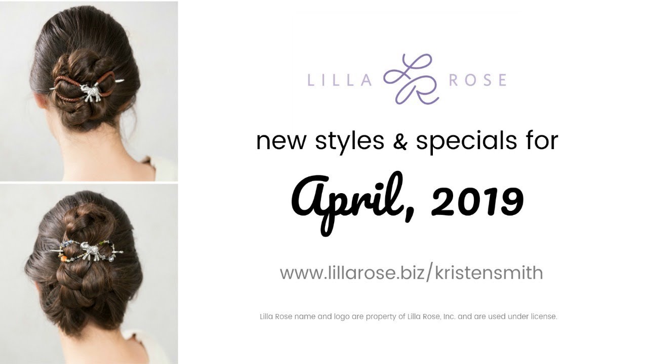 Lilla Rose New Styles & Specials for April 2019