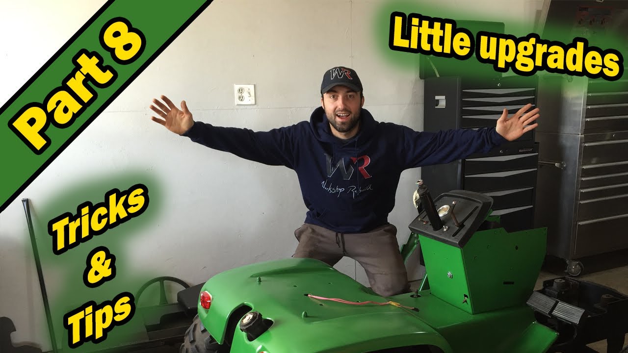 Adding Various Parts Onto The John Deere 317