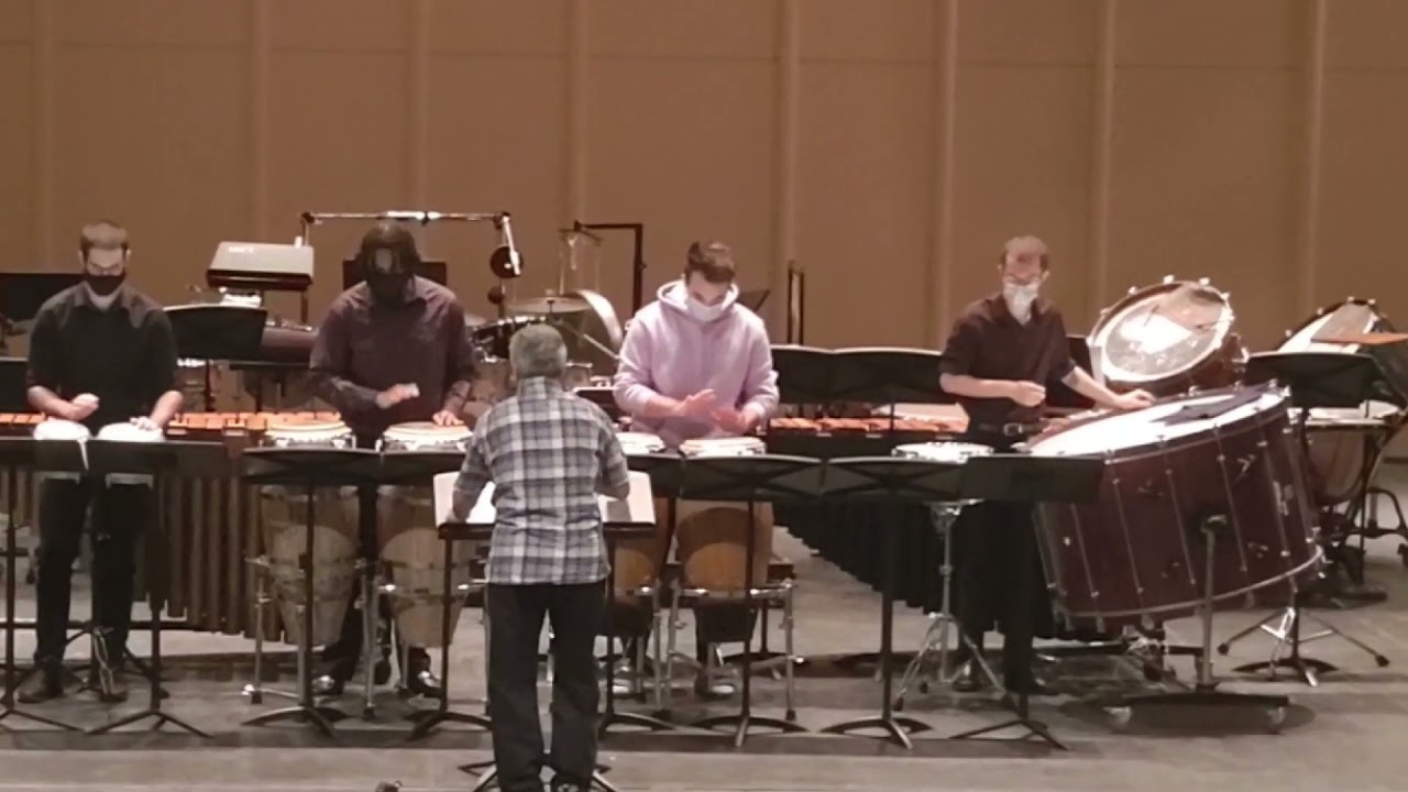 Le Chant du Serpent by Eckhard Kopetzki, UNCC Percussion Ensemble Fall 2021 Dress Rehearsal