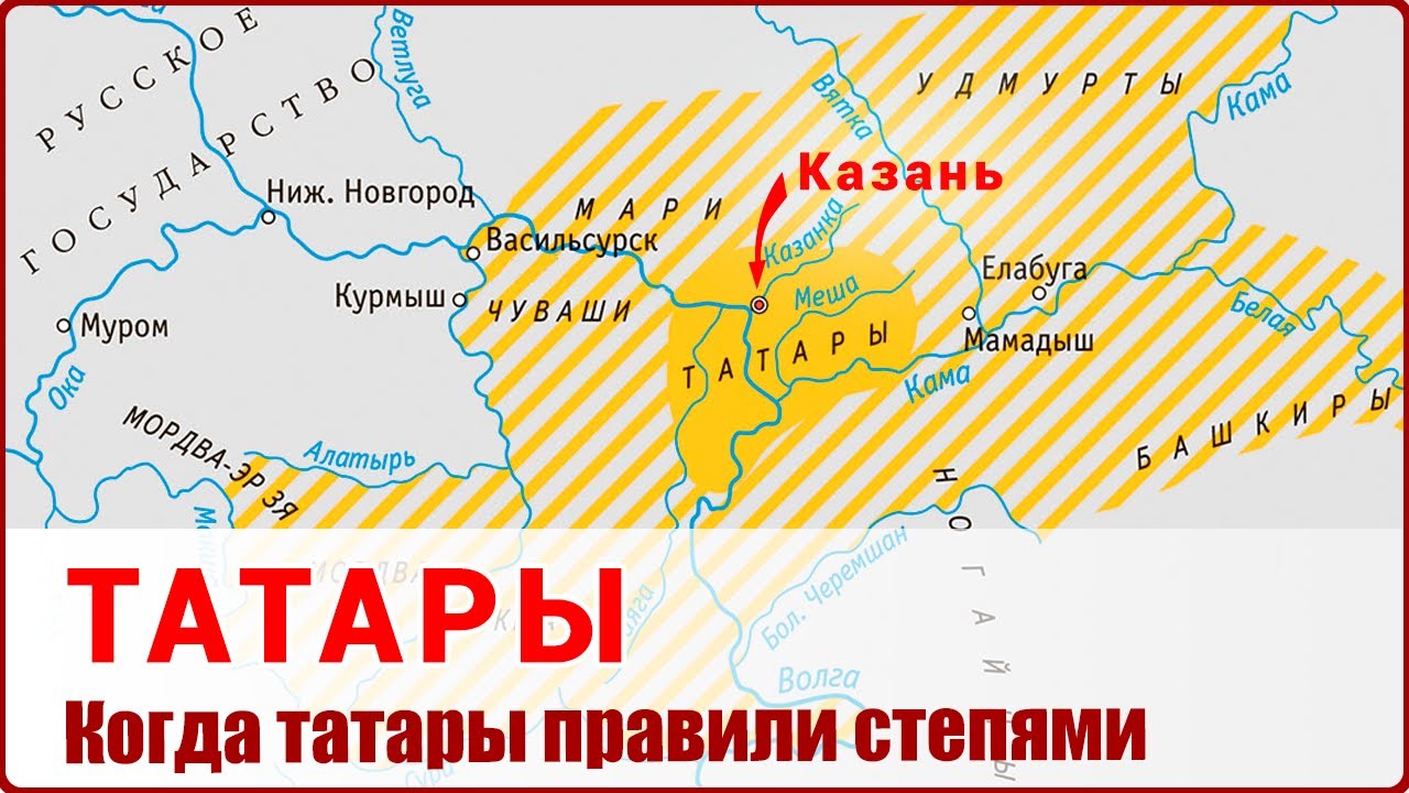 📍 ИСТОРИЯ ТАТАР: От древних ханств до наших дней