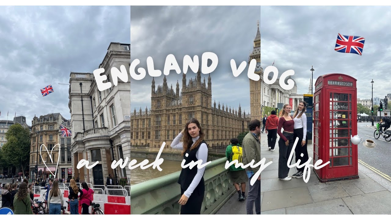 VLOG Z ANGLIE 🇬🇧❤️/ host rodina, Big Ben a další