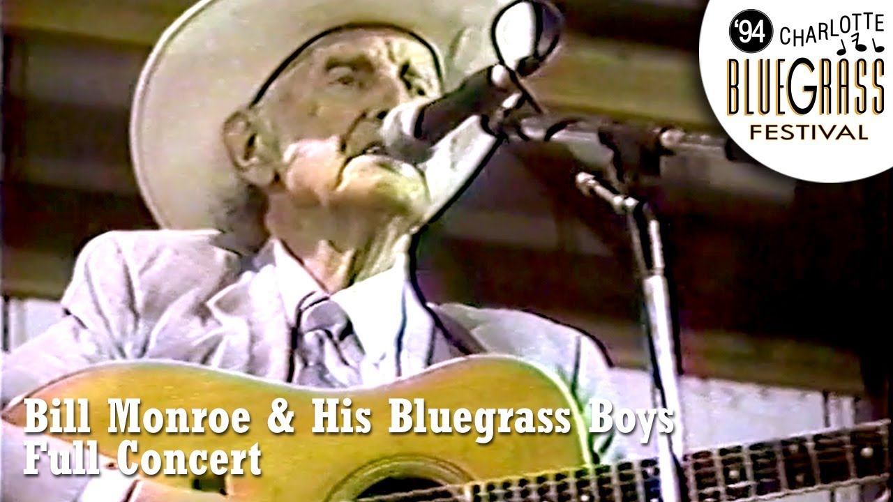 Bill Monroe & His Blue Grass Boys - Live Full Concert, Charlotte MI, 06/24/94