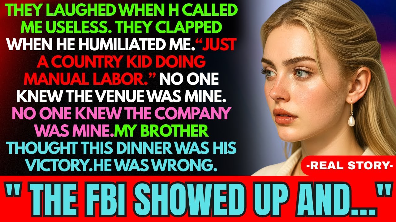 They Mocked Me at My Brother's Merger Party — But They Had No Idea What I Was Really Thinking and...