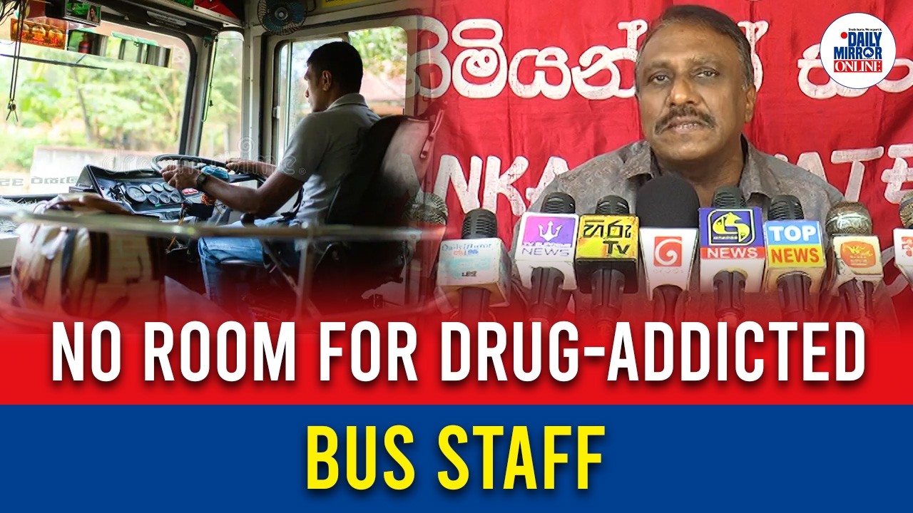 No Room for Drug-Addicted Bus Staff